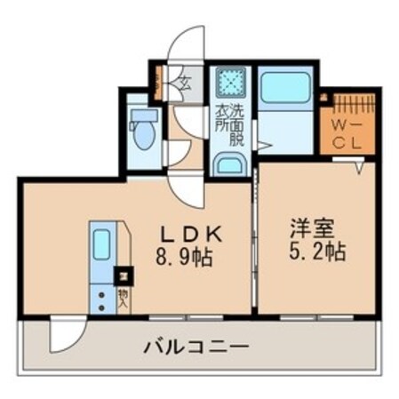 セントヴィラ大濠Ⅱの物件間取画像